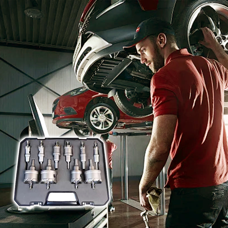 【✨Povečana učinkovitost】🔧Rezalnik kovinskih lukenj s karbidno konico-SI