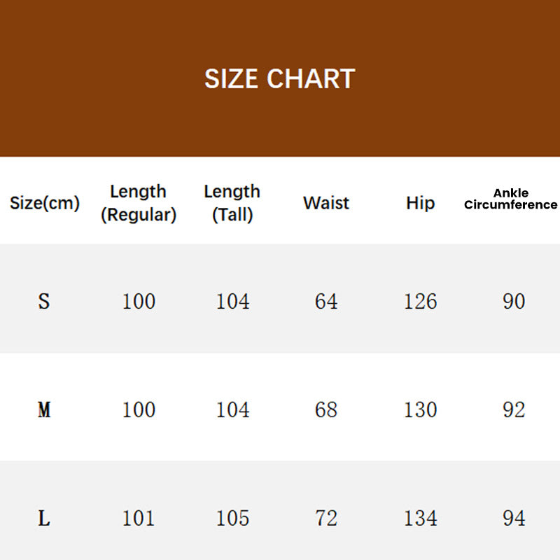【SL】💞Tiesios kelnės su aukštu juosmeniu-LT