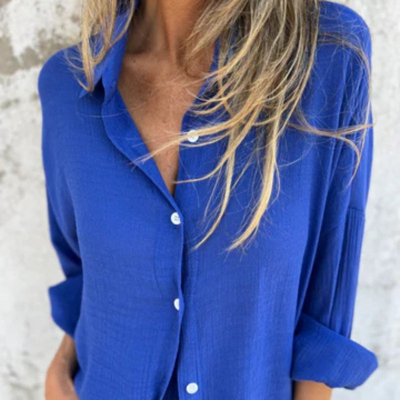 Conjunto de dos piezas de algodón y lino nuevo primavera y verano 2025-ES