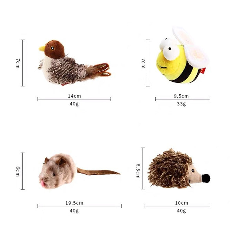 🐱 JUGUETE PARA GATOS CON MEJILLAS ACTUALIZADO 🐦-ES