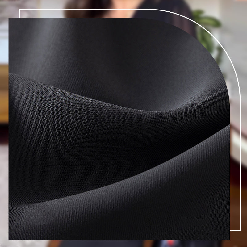 🌸Elegantne ženske obleke z dolgimi rokavi z mrežastim V-izrezom-SI