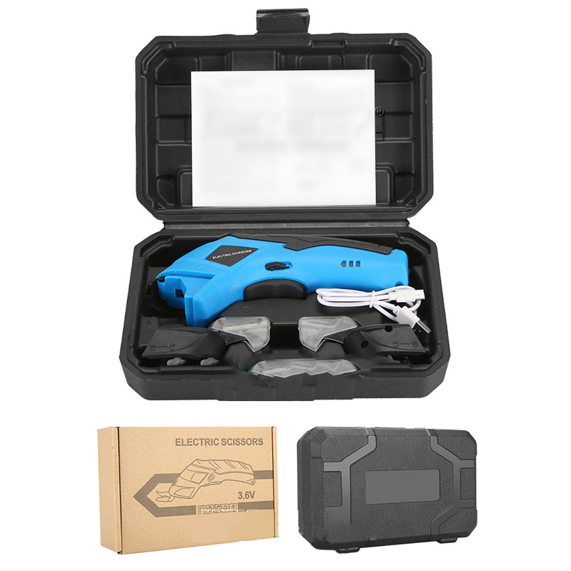 ✂️ Prenosne ročne polnilne električne škarje za rezanje blaga z litijevo baterijo-SI