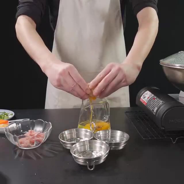 Kiaušinių viryklė pagaminta iš 304 nerūdijančio plieno-LT