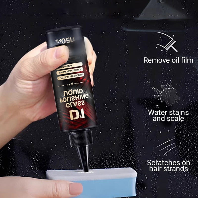 🚘Poliravimo ir valymo skystis įbrėžimams nuo automobilių langų šalinti💦-LT