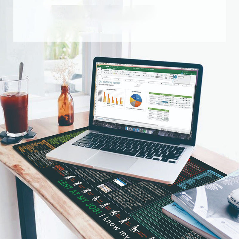 🔥 Podloga za pisarniško mizo, odporna proti madežem in nedrseča 🧠💻-SI