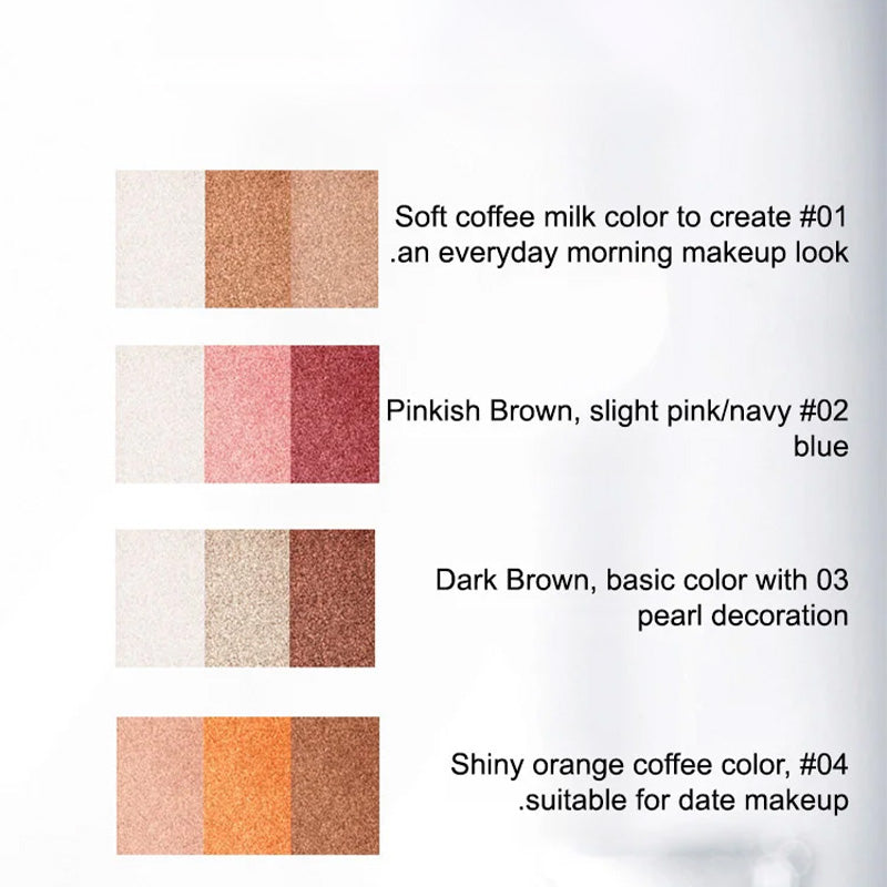 💕Αγοράστε 1 και πάρτε 1 δωρεάν💕Αδιάβροχη σκιά ματιών με ντεγκραντέ λάμψη-GR