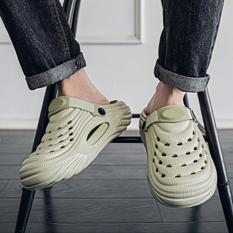 ☁️Ανεπτυγμένα Slip-On Σανδάλια για Άνδρες 🌬️-GR