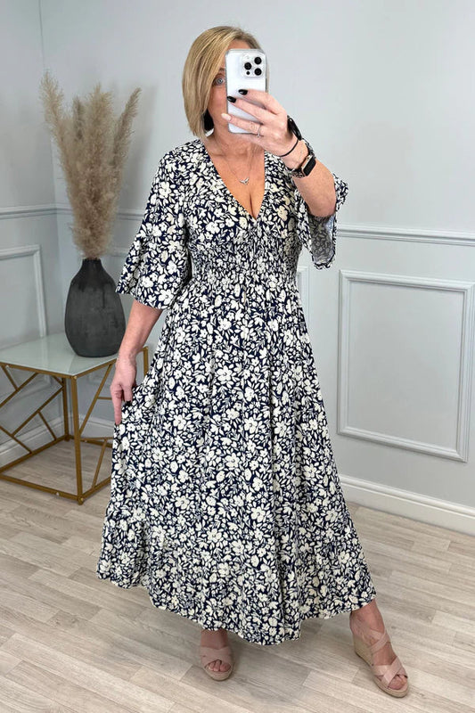 💥🔥Πλιέ φόρεμα με λεοπάρ μοτίβο-GR