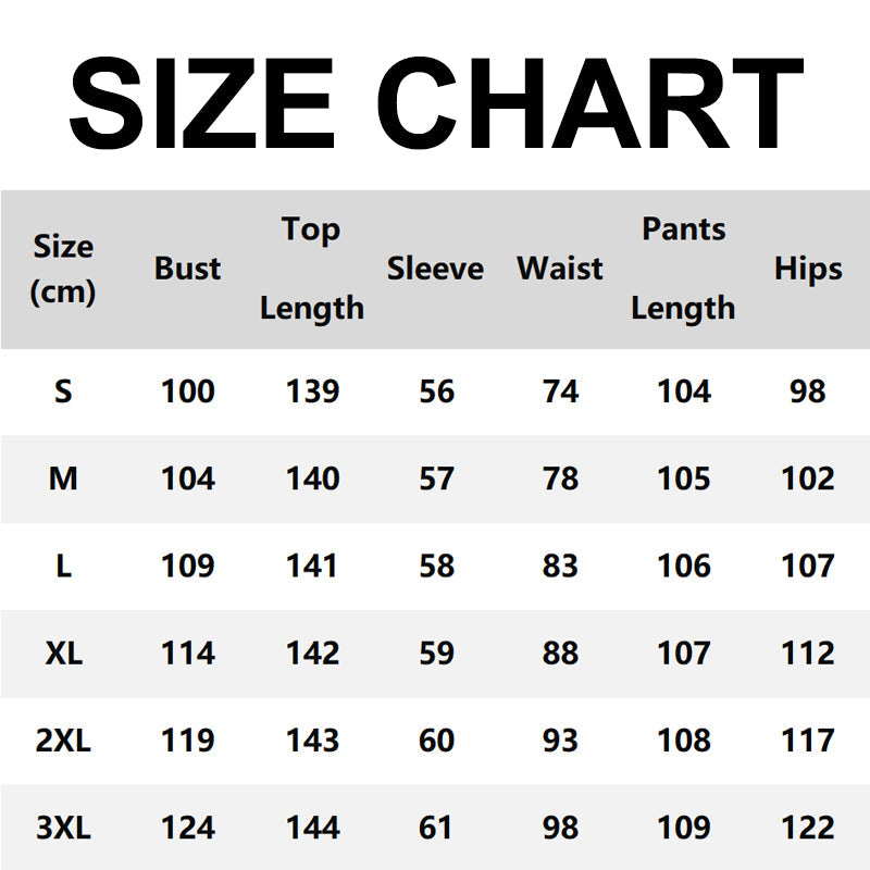 ❤️Moteriškas dviejų dalių komplektas su madinga spausdinta palaidine ir kelnėmis-LT