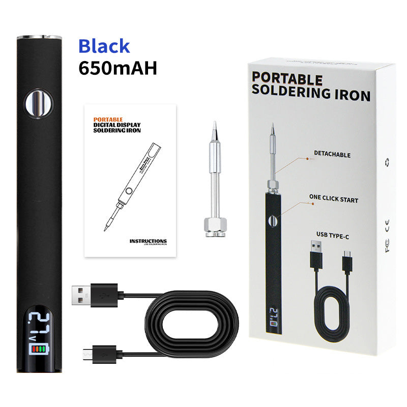 Nešiojamasis skaitmeninio ekrano lituoklio rinkinys-LT