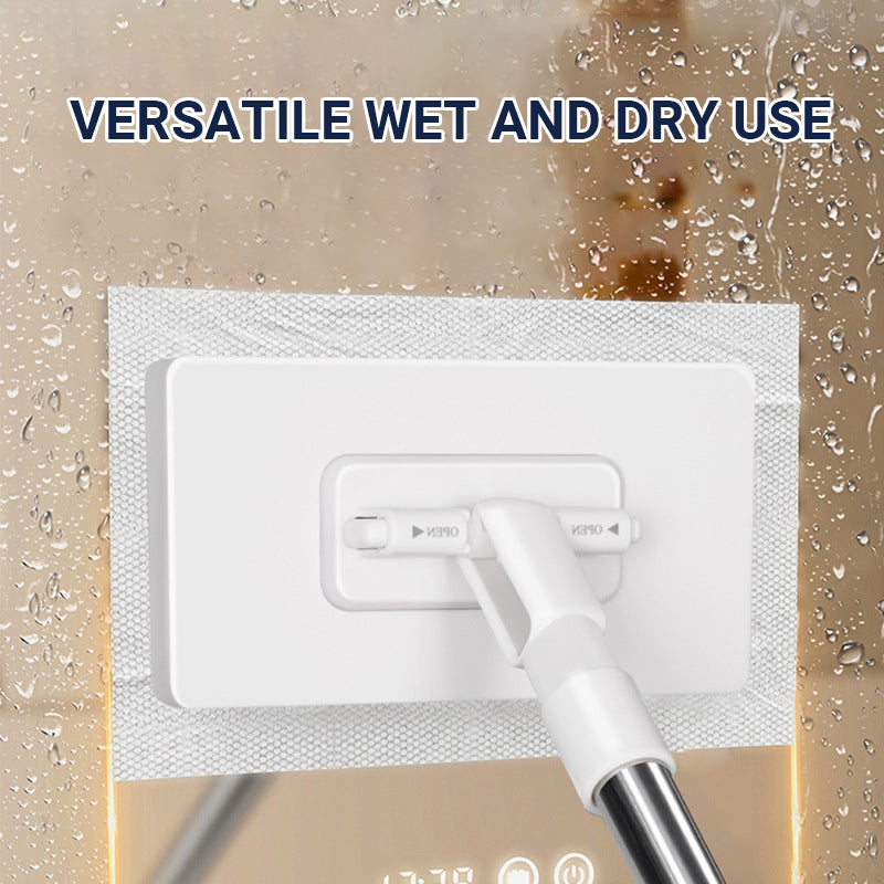 💥Vienkartinė dulkių šluostė su 4 daugkartinio naudojimo šluostėmis-LT