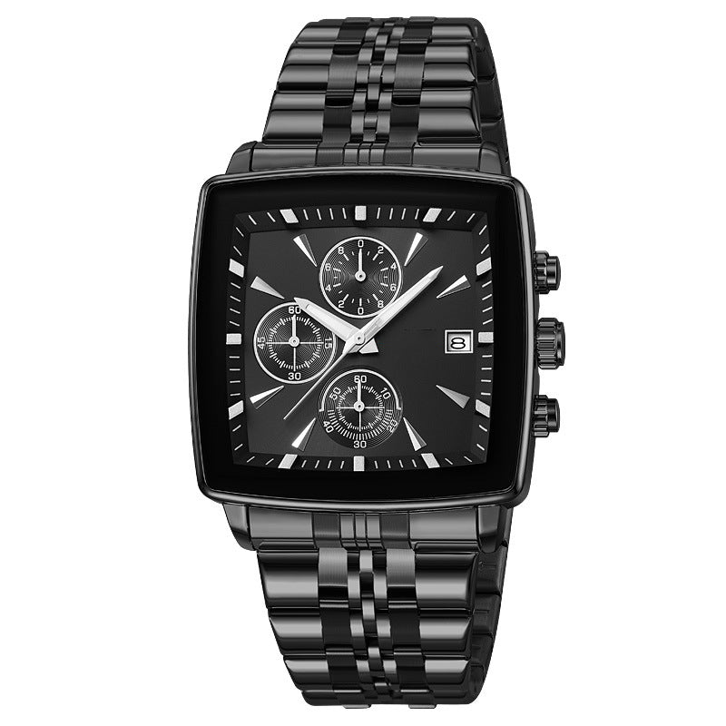 ⌚Daugiafunkcis vandeniui atsparus kvarcinis laikrodis vyrams-LT