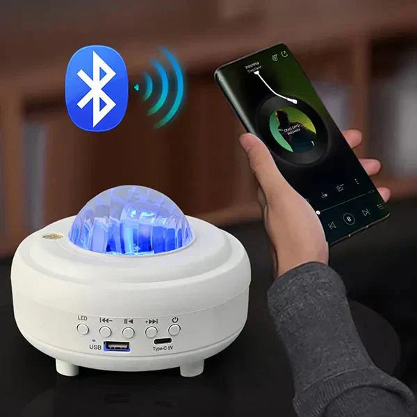 🌌 Προβολέας 3D Starlight — Απολαύστε την ομορφιά του νυχτερινού ουρανού στο σπίτι σας ✨-GR