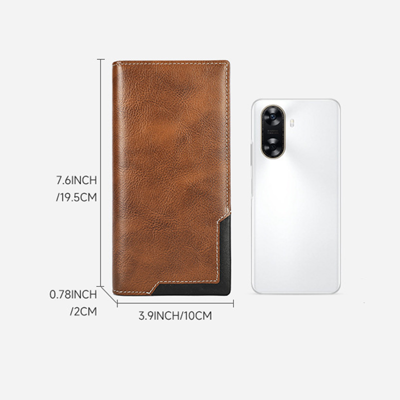 Dolga moška vintage denarnica-SI