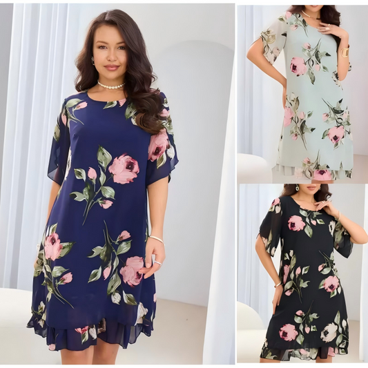 Vestido con estampado floral para mujer-ES