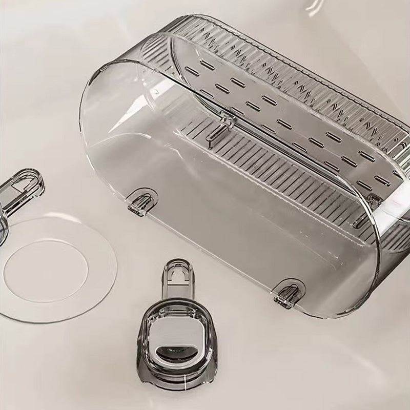 Revoliucinis sieninis organizatorius su siurbtukais – tobula tvarka virtuvėje ir vonios kambaryje! 🏠✨-LT