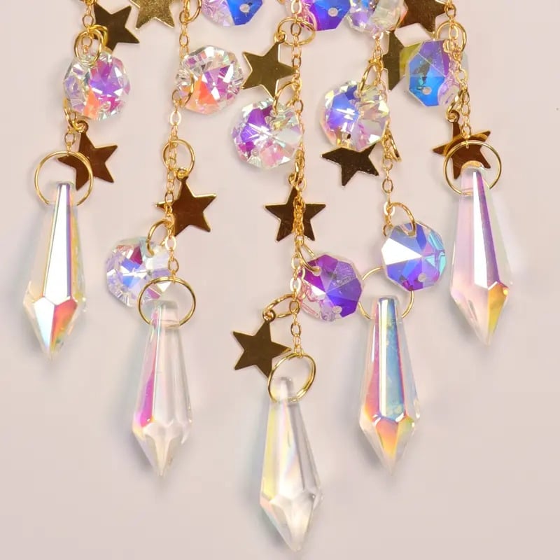 🌙Amuleto de cristal lunar para exteriores-ES