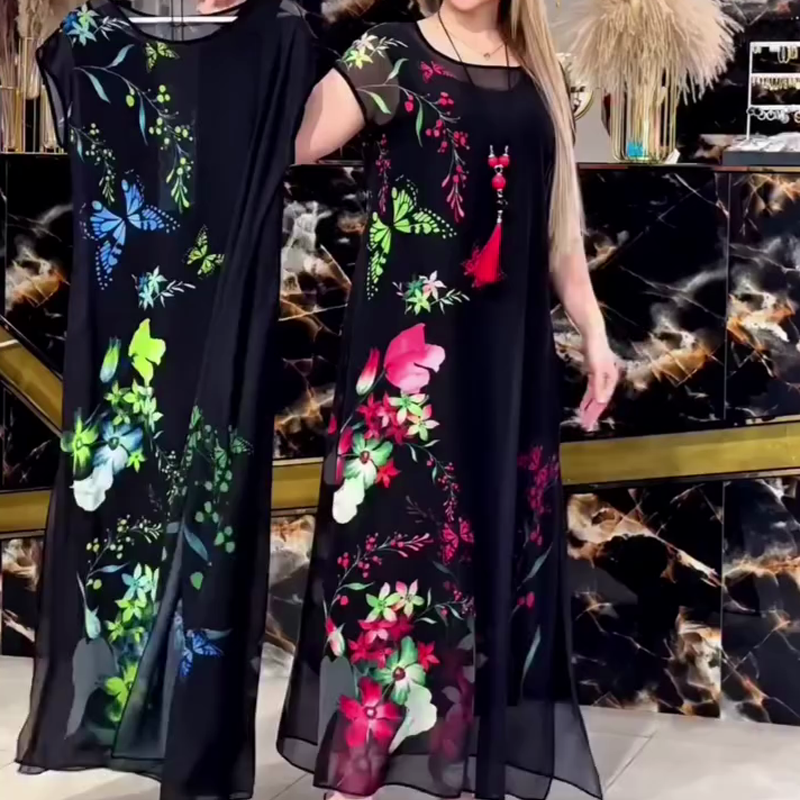 👗Elegantne cvjetne haljine od tila za žene🌸-HR
