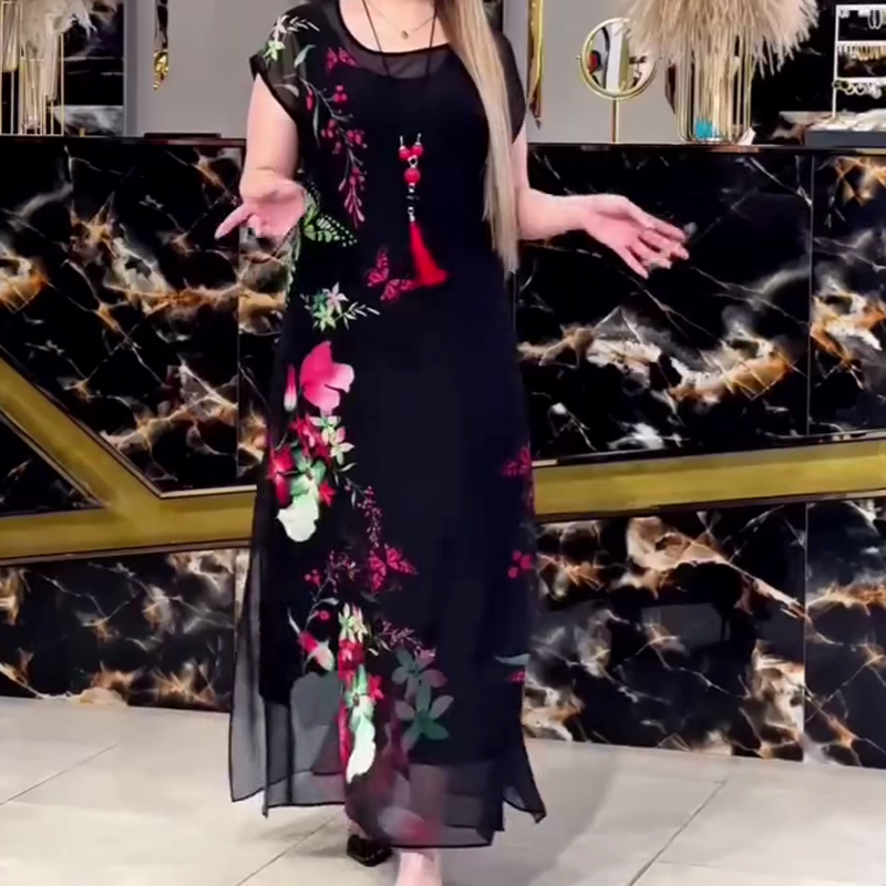 👗Elegantne cvjetne haljine od tila za žene🌸-HR