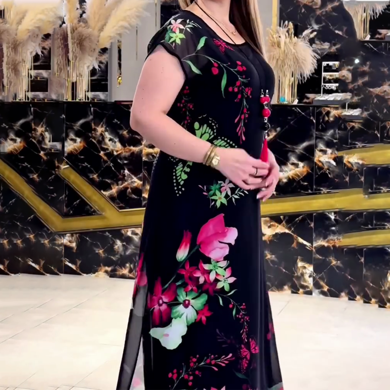 👗Elegantne cvjetne haljine od tila za žene🌸-HR