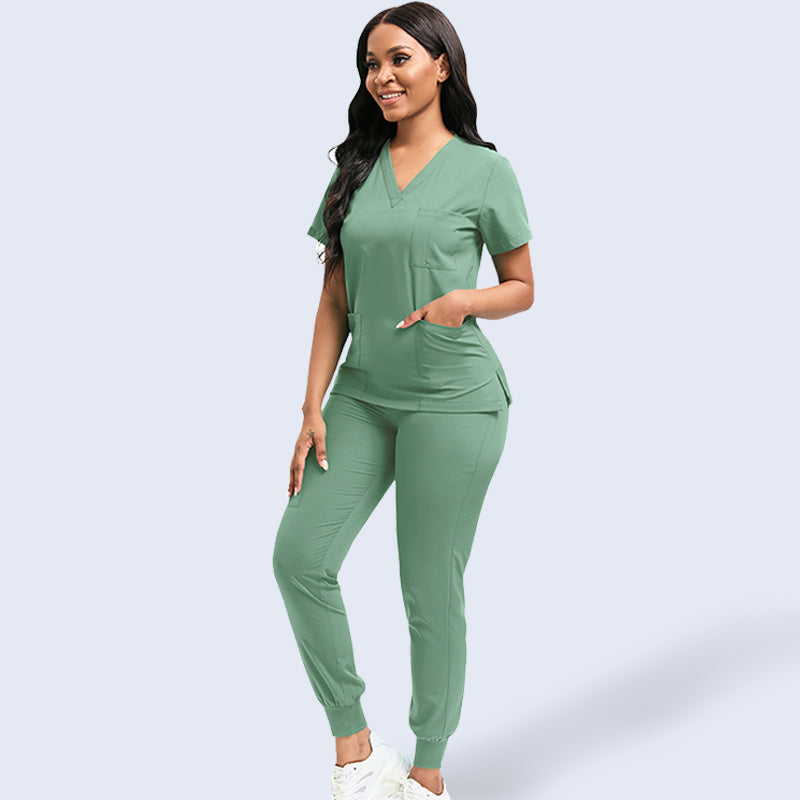 Un conjunto de delantales protectores cómodos y funcionales.-ES