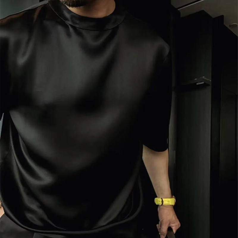 Vyriška laisvalaikio stiliaus palaidinė ir dviejų dalių bermudų komplektas-LT