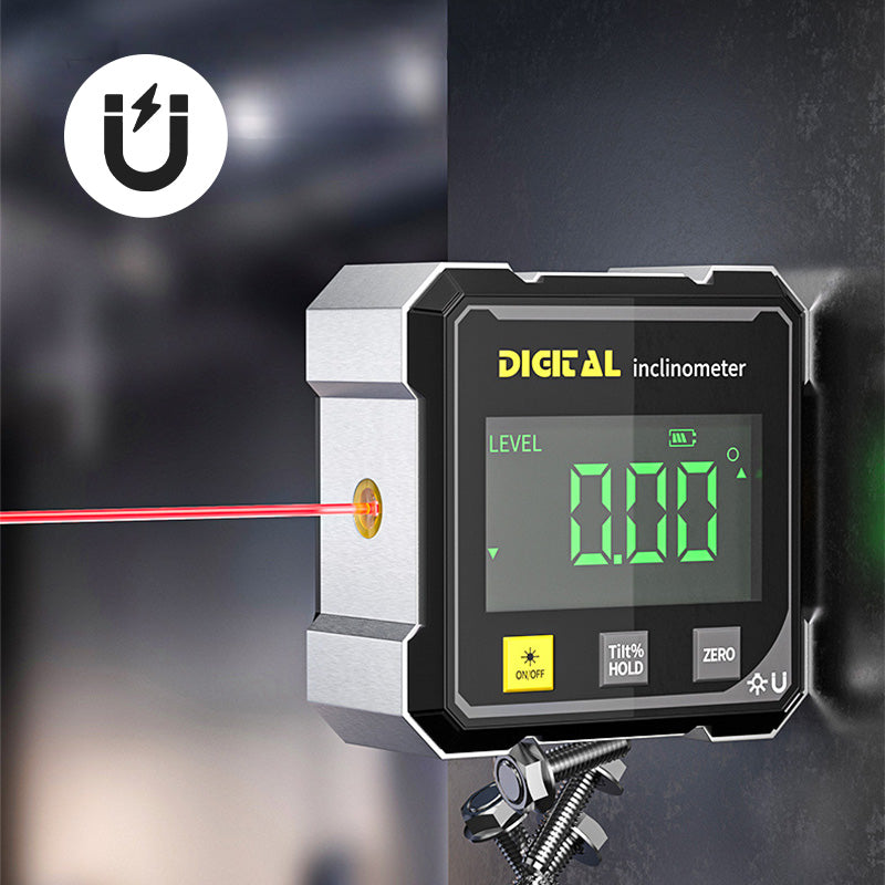 🔧 Magnetinis skaitmeninis 4 pusių lazerinis kampų skaitytuvas💥-LT