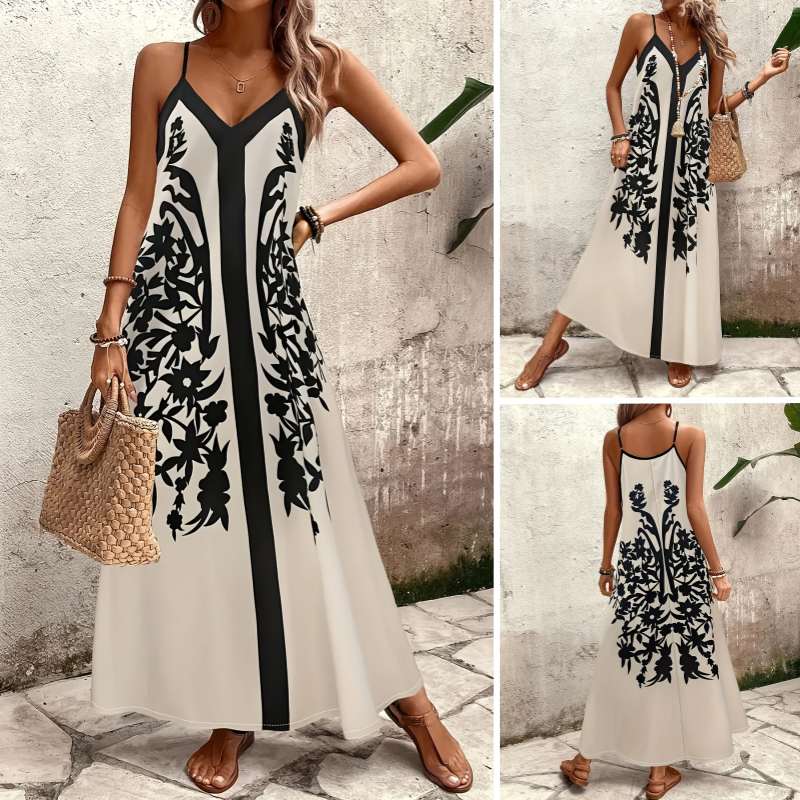 💃Ilgos moteriškos suknelės su petnešėlėmis-LT