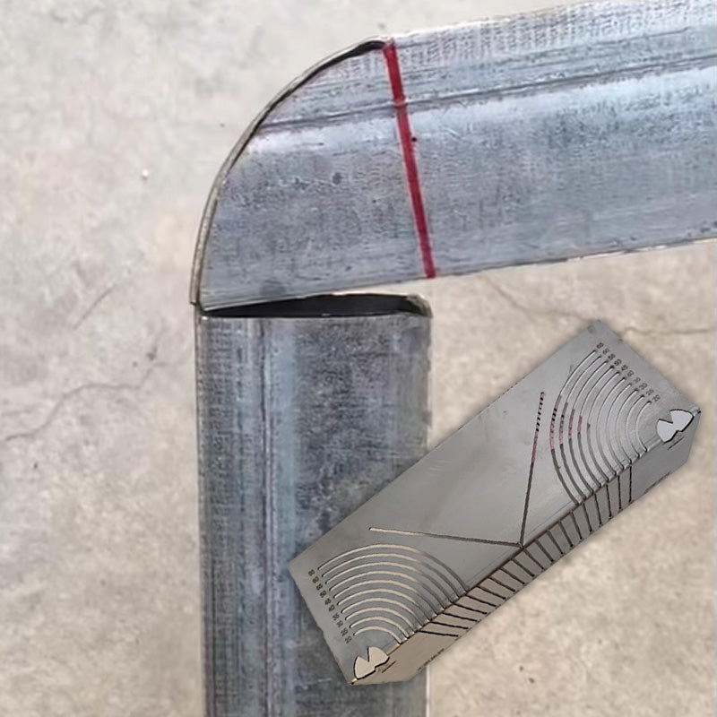 🔥Τετράγωνος χάρακας από ανοξείδωτο ατσάλι για σήμανση γωνιών 90°-GR