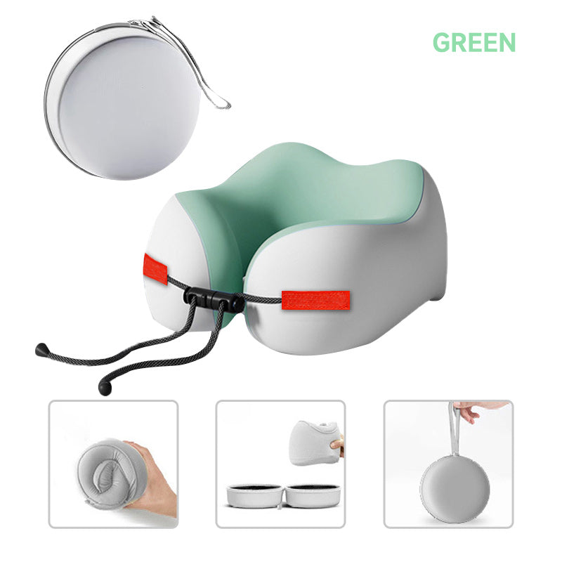 Almohada para el cuello de espuma viscoelástica en forma de U-ES