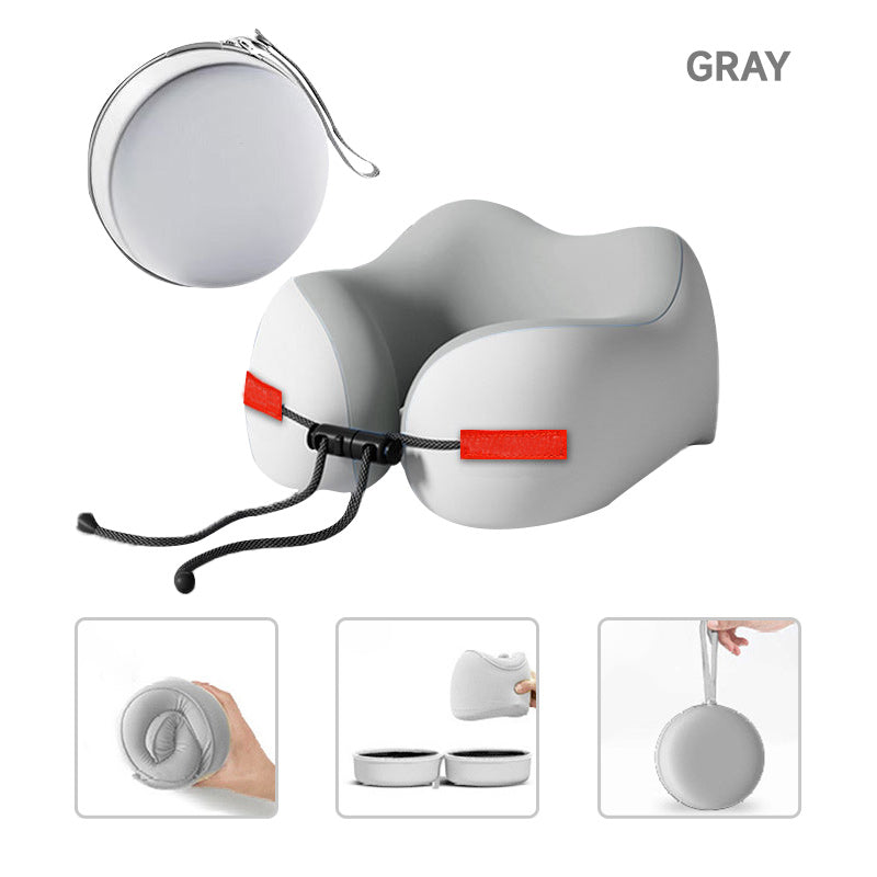 Almohada para el cuello de espuma viscoelástica en forma de U-ES