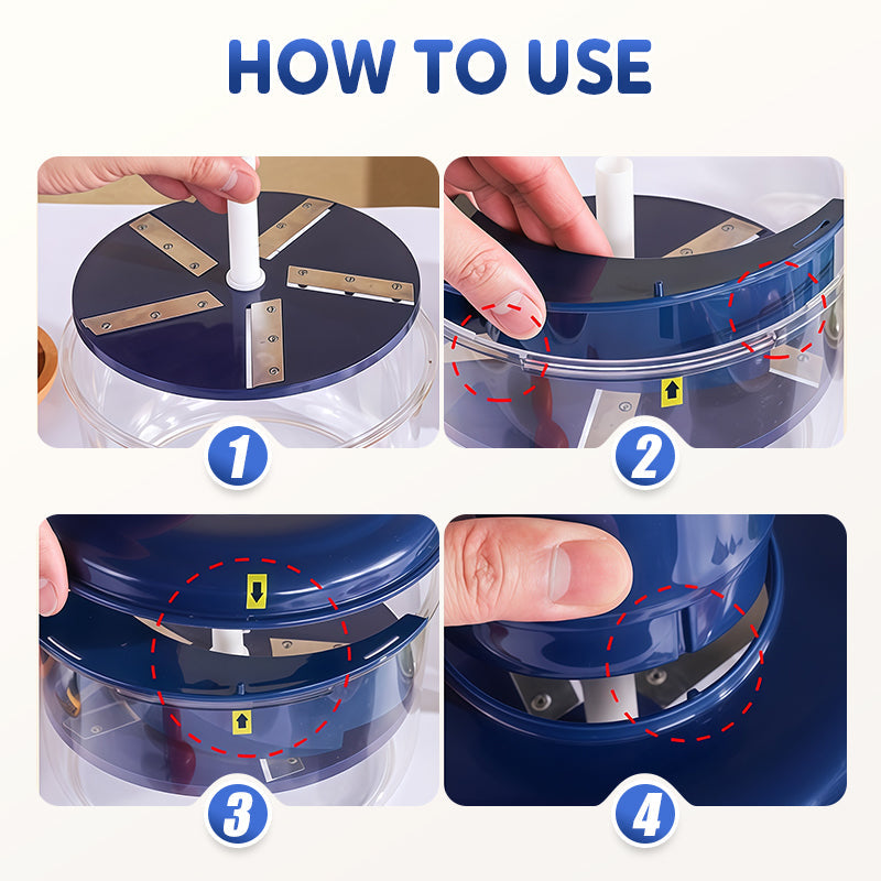 Pelador de frutas eléctrico automático portátil-ES