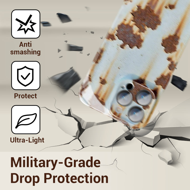 Trdi vintage ovitek za iPhone z rjo-SI