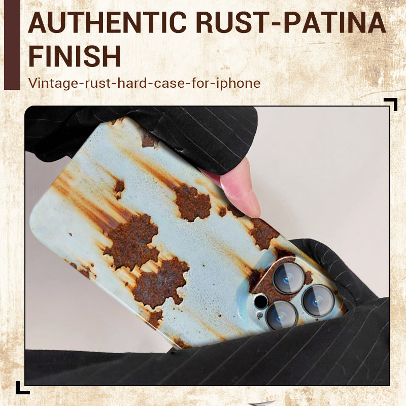 Trdi vintage ovitek za iPhone z rjo-SI