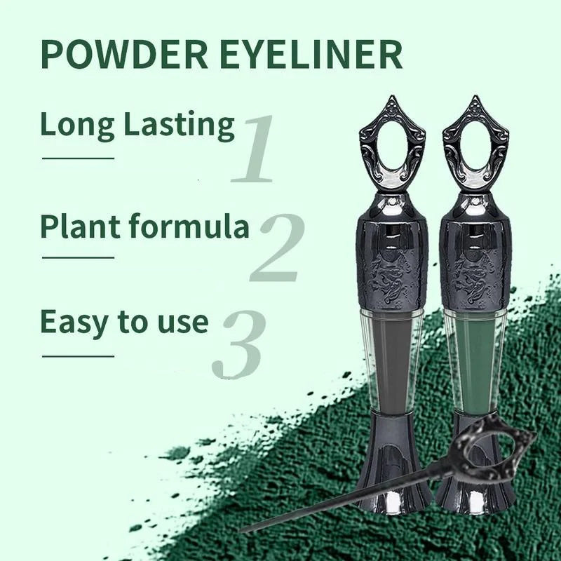 [Αγοράστε 1, πάρτε 1 δωρεάν] 💖 Αδιάβροχο eyeliner πούδρας μακράς διαρκείας-GR