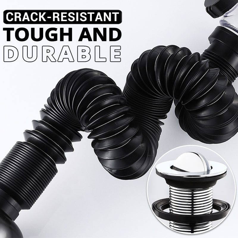 Teleskopinis išleidimo vamzdis, apsaugantis nuo nemalonių kvapų susidarymo-LT