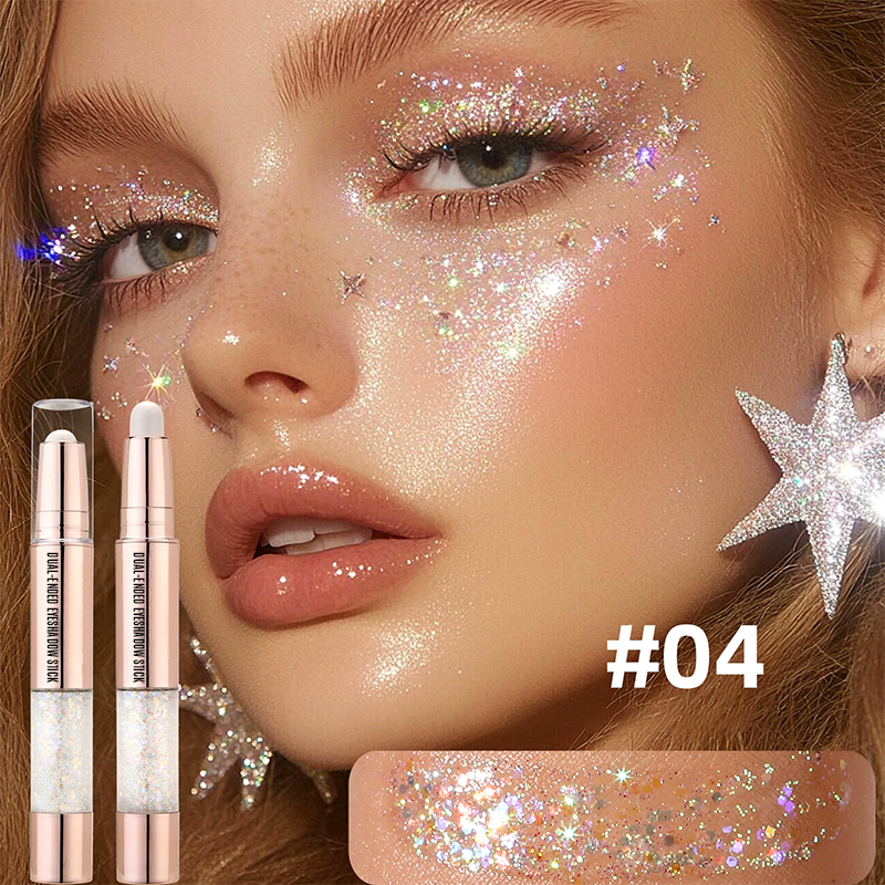 Lápiz de sombra de ojos doble cremoso-ES