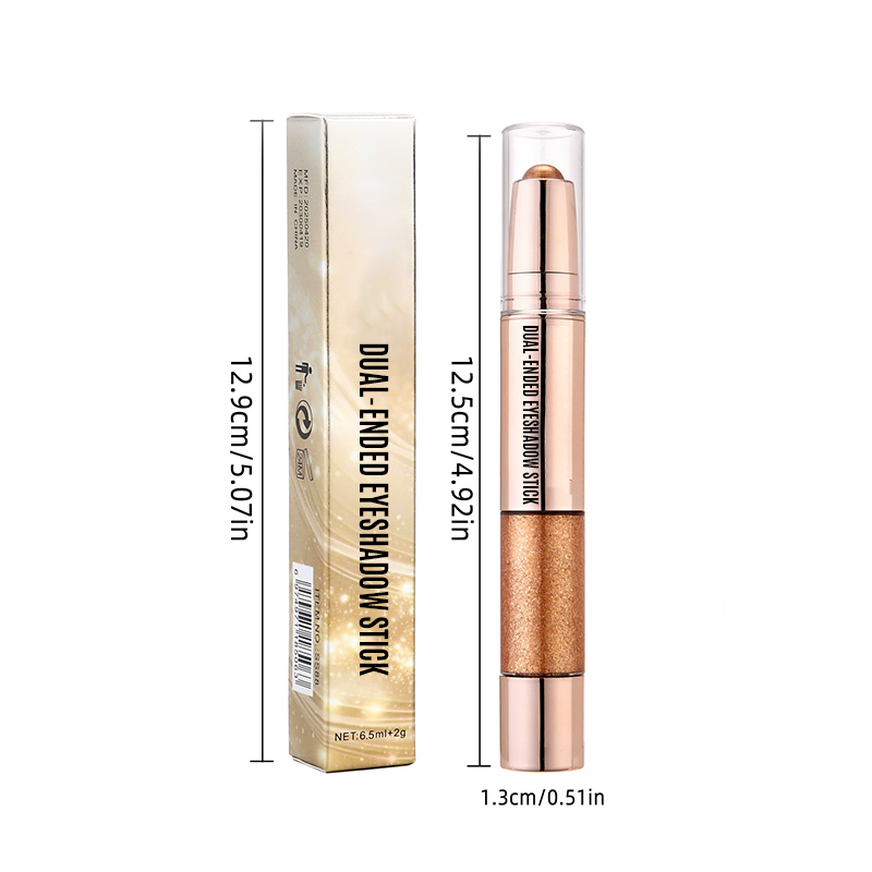 Lápiz de sombra de ojos doble cremoso-ES