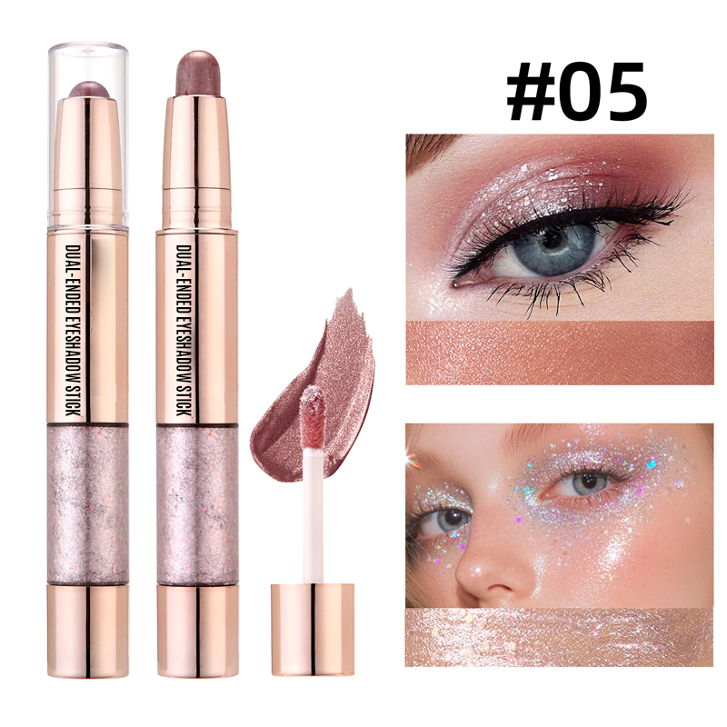 Lápiz de sombra de ojos doble cremoso-ES