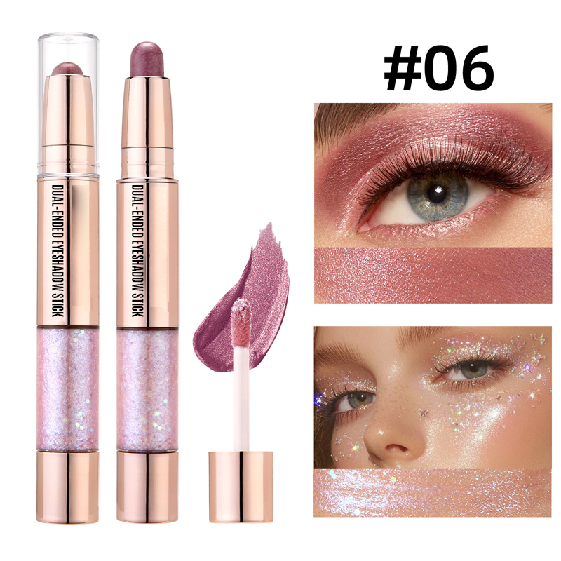 Lápiz de sombra de ojos doble cremoso-ES