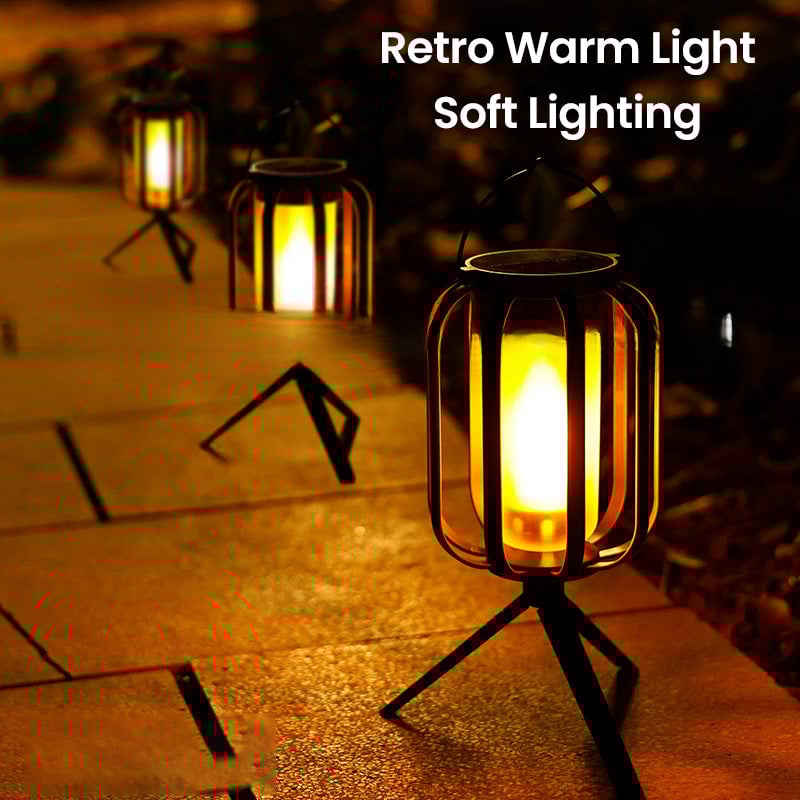 IPX65 klasės saulės kempingo šviestuvas-LT