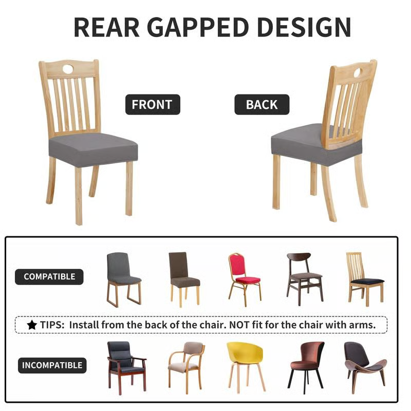 Fundas de silla elásticas impermeables-ES