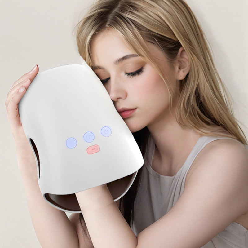 🔥Dile adiós al dolor de manos 🔥 Masajeador de manos inalámbrico con 3 velocidades, calor y compresión-ES