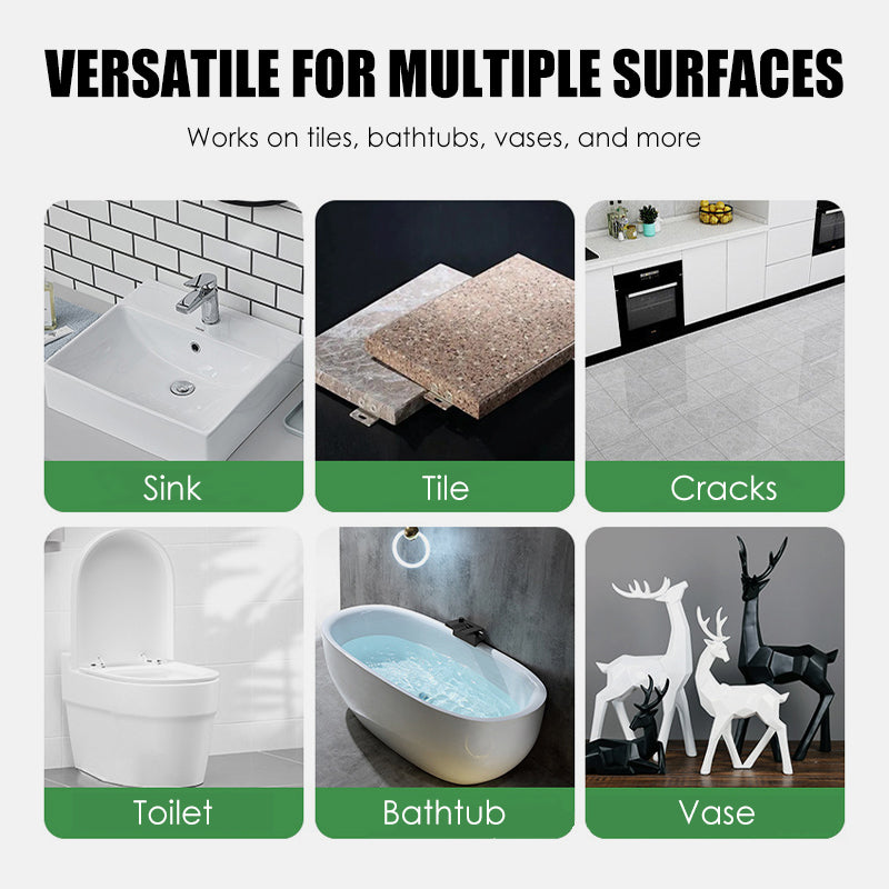 Ισχυρό κιτ επισκευής πορσελάνης - Διπλός σωλήνας-GR