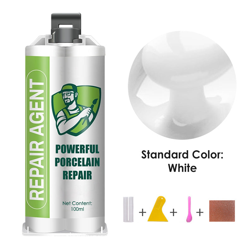 Ισχυρό κιτ επισκευής πορσελάνης - Διπλός σωλήνας-GR