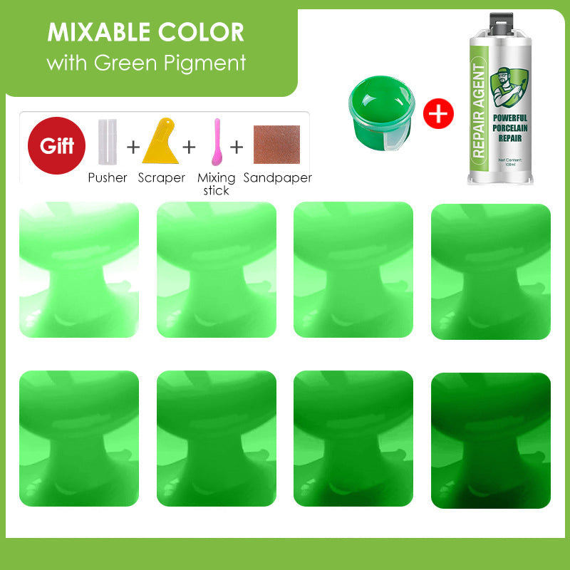 Ισχυρό κιτ επισκευής πορσελάνης - Διπλός σωλήνας-GR