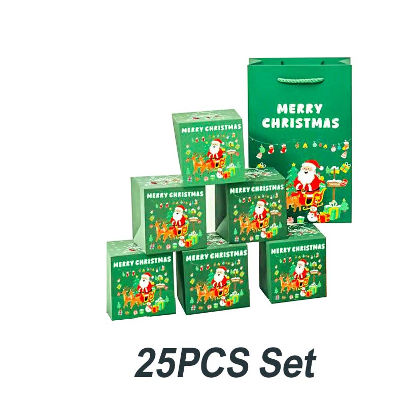 🎅 Caja de regalo navideña plegable única 🎄✨-ES