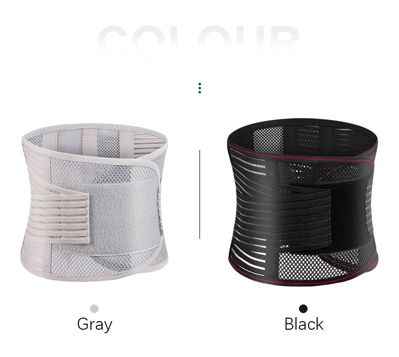 🔥 Φροντίδα οσφυϊκής μοίρας της σπονδυλικής στήλης 🎁 Προστατευτικό μέσης από θερμικά συμπιεσμένο, αναπνεύσιμο φύλλο χάλυβα 💪-GR