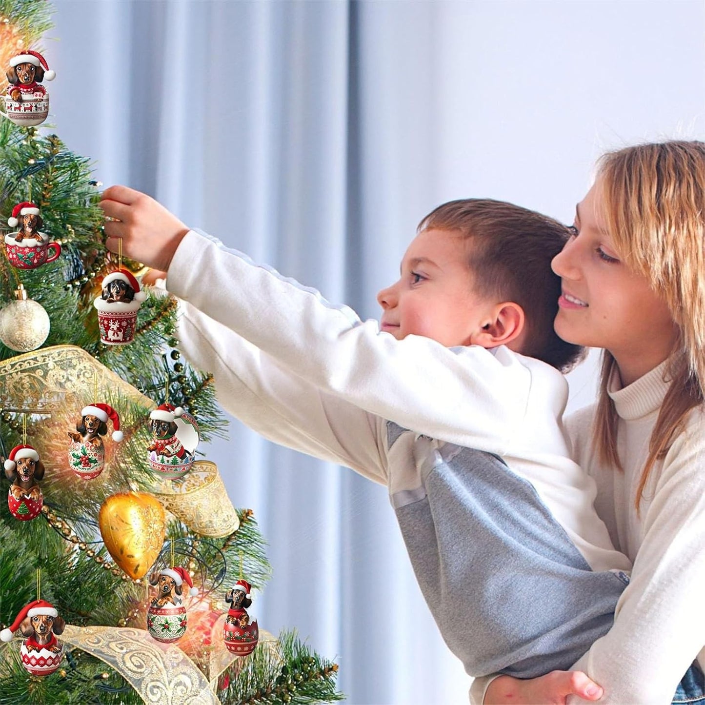 🎅Calendario de Adviento de Perros Salchicha Navideños 2025-ES