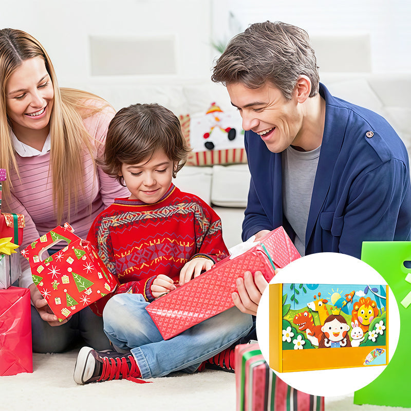 🧩🎨Manualidad DIY con pegatinas 3D de EVA para niños🎁-ES